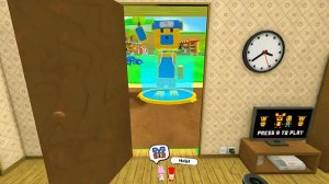 Что скрывается за гигантской дверью? Разбираем по шаговой. Super bear adventure