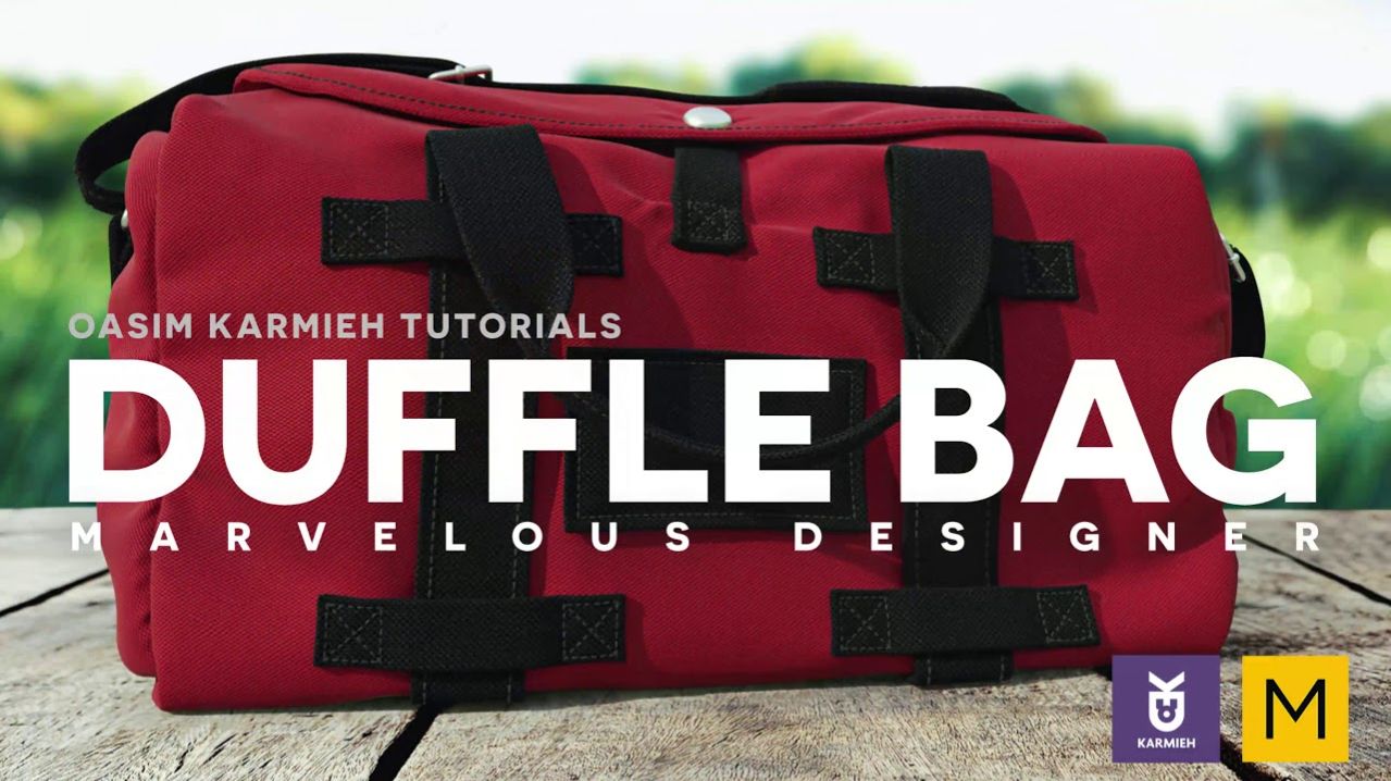 Marvelous Designer Tutorial：Как создать спортивную сумку смотреть онлайн