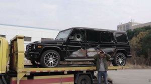 ПОЛНОЕ ВОССТАНОВЛЕНИЕ  ГЕЛИКА. Mercedes-Benz G55 AMG ГЕЛИК