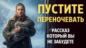 «ПУСТИТЕ ПЕРЕНОЧЕВАТЬ». Я плакала когда читала эту историю... Рассказ, который вы запомните.