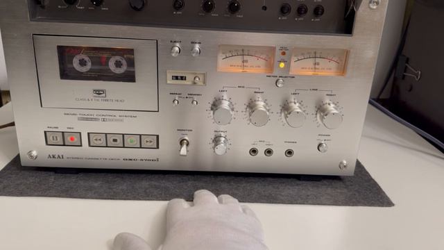 Кассетная дека Akai GXC-570II смотреть онлайн