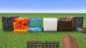 Лава, вода, молоко и грязь встретились в Майнкрафте! Шок-результат!