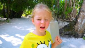 Приключения на Мальдивах. Папа потерялся на острове