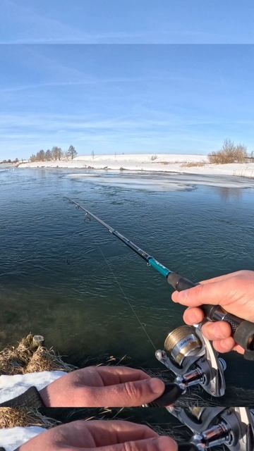 Зимний спиннинг на реке Пьяна — это не только про рыбу, но и про невероятные виды! ❄️🎣