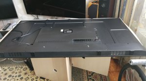 Hartens hty-65u11b-vs замен подсветки. Безрамочный телевизор.  ER5565S уменьшить ток.