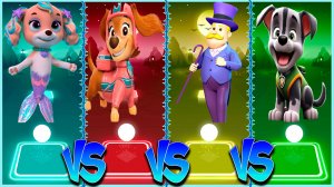 Щенячий патруль 🐶 Coffin Dance в Tiles Hop lvl 49 - Мультик Paw Patrol