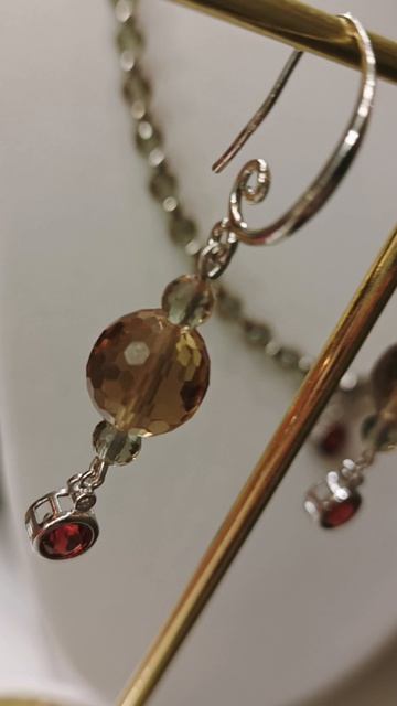 Ожерелье и серьги