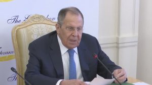 С.Лавров на заседании Попечительского совета Фонда поддержки публичной дипломатии имени А.Горчакова