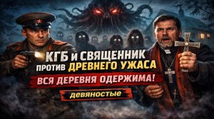 МАЙОР КГБ И СВЯЩЕННИК ПРОТИВ ДРЕВНЕГО УЖАСА: ВСЯ ДЕРЕВНЯ ОДЕРЖИМА! ЭКЗОРЦИЗМ НА ВСЮ ДЕРЕВНЮ! Мистика