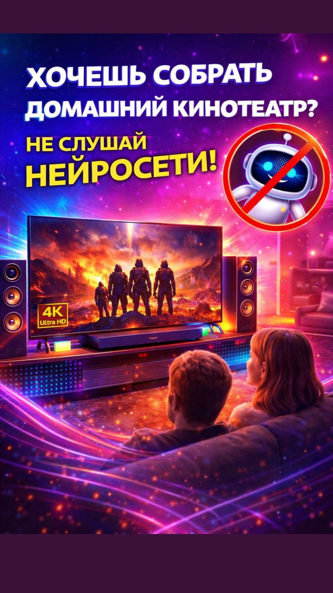 Можно ли доверять ИИ в домашнем кинотеатре?