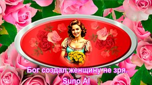 Бог создал женщину не зря. Suno AI .
