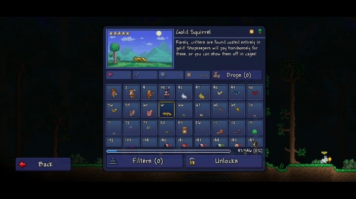 Я чуть не начал заново игру из-за золотой белки  Суходрищик Terraria