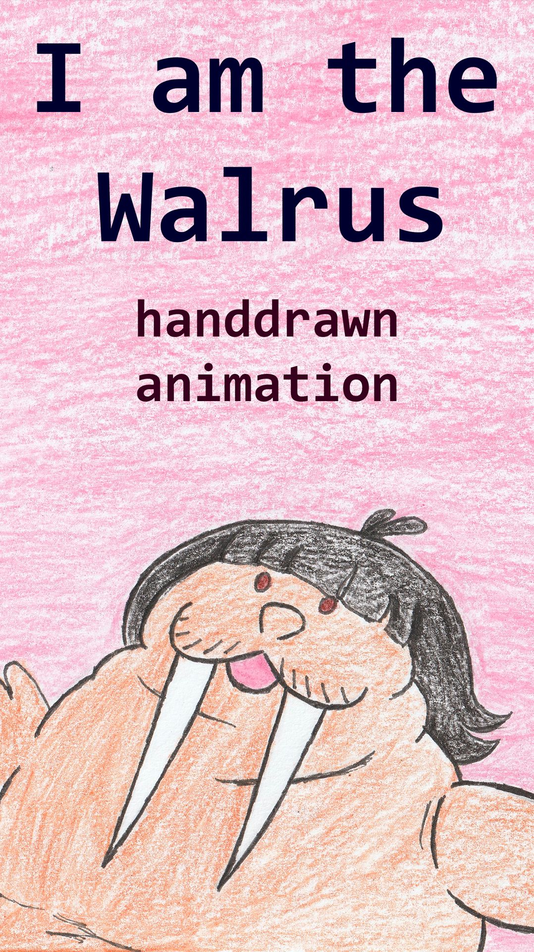 Мульт про моржа из песни Битлз I am the walrus