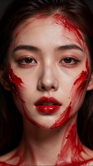 Кровавая красота: искусство макияжа искусство макияж красота