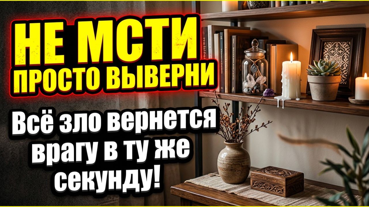 Забудьте о мести врагам просто выверните вещь наизнанку и отнесите на помойку зло им вернется