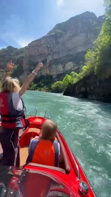 Прогулки на катере по Сулакскому каньону #сулакскийканьон #дагестан