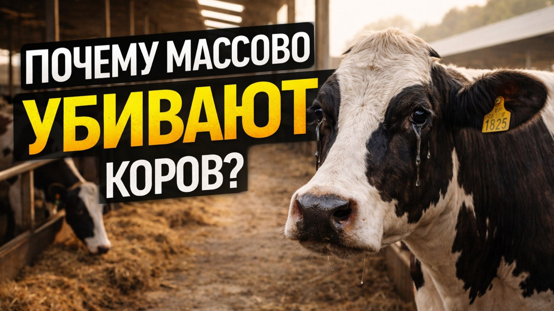 ПОЧЕМУ МАССОВО УБИВАЮТ КОРОВ