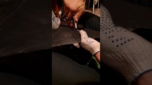 восстановление подкрылка локера лопнувшего