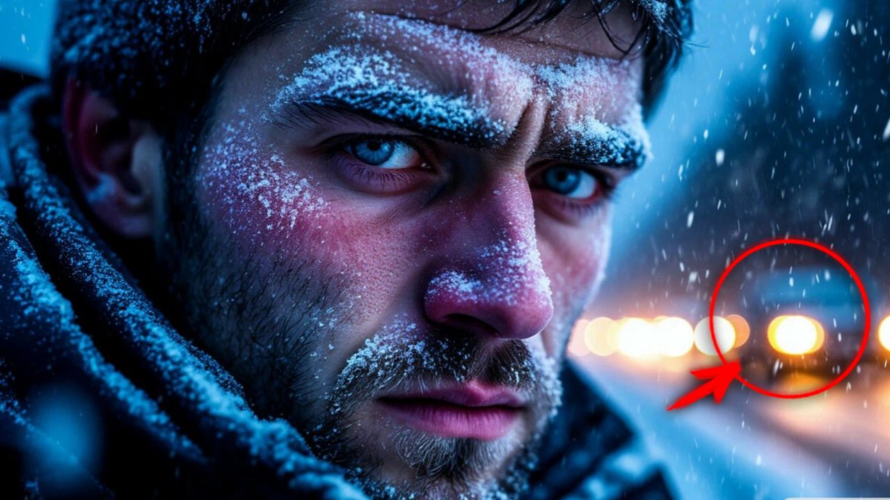 Он замерзал на обочине, пока не остановилась ОНА. Невероятный финал!