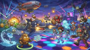 Зомби против растений PvZ Fusion Plants vs Zombies Растения против Зомби