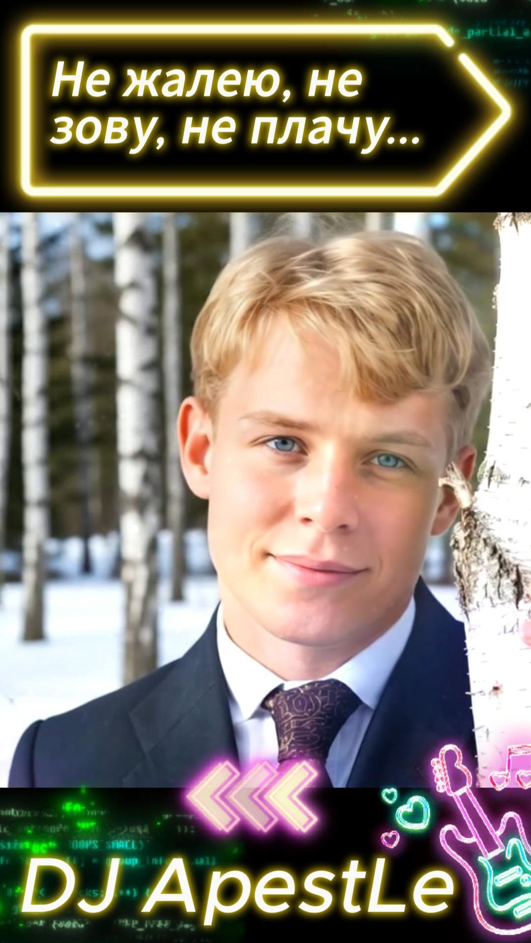 Не жалею, не зову, не плачу... С. Есенин. Премьера клипа ВЕСНЫ 2026! от DJ ApestLe 1ч #есенин #стихи