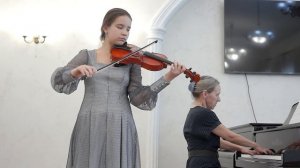 Музыкальная капель скрипка 2 группа Невзорова Алиса Г. Гендель Ларгетто К Бом Непрерывное движение