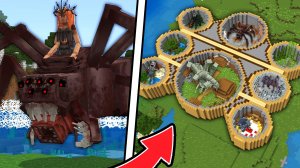 Я Поймал НОВЫХ СТРАШНЫХ БОССОВ в Майнкрафт и ПОСТРОИЛ для Них ЗООПАРК