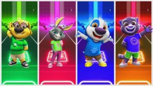 ГОВОРЯЩИЙ ТОМ И ЕГО ДРУЗЬЯ: Музыкальный Баттл Героев — Веселый Мультик 🐱🐶