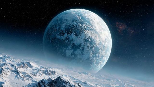 Snow Planets Driftspace — Deep Dark Space Ambient Music & Cinematic Sci-Fi Landscapes