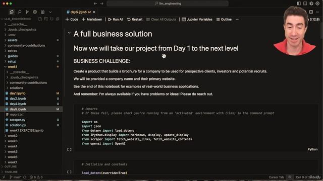 32. Day 5 - Building a Sales Brochure Generator with OpenAI Chat Completions API