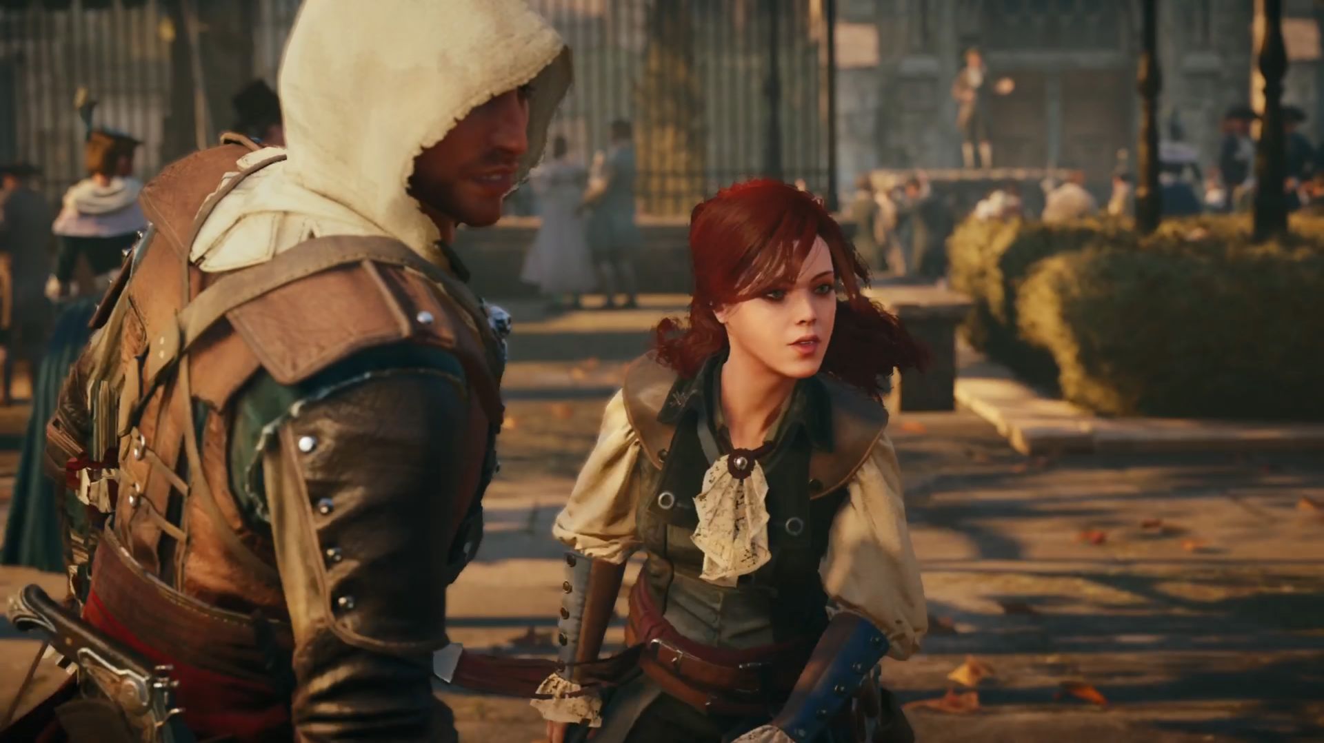 13.Assassins Creed Unity. Ps 4. RUs озвучка. Сражение с бандитами. Расследование убийства Мирабо..