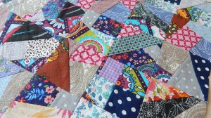 Придумала свой уникальный способ шитья из лоскутов, легко повторить. Любимый "Крейзи"Пэчворк.