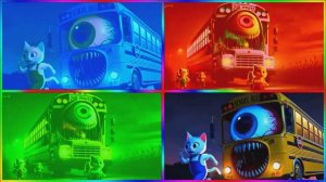 ГИГАНТСКИЙ ШКОЛЬНЫЙ АВТОБУС-МОНСТР! 🚌💥 КРУТАЯ МАШИНА И ВЕСЕЛЫЕ ТАНЦЫ! Мультик для детей 🏆