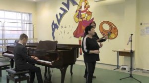 Тивонович Лёня  4 класс Первые шаги концертмейстерского мастерства