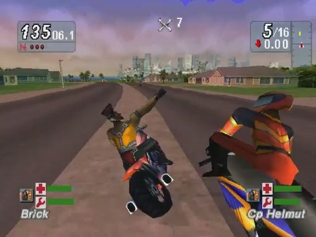 Road Rash Jailbreak Прохождение без комментариев #8