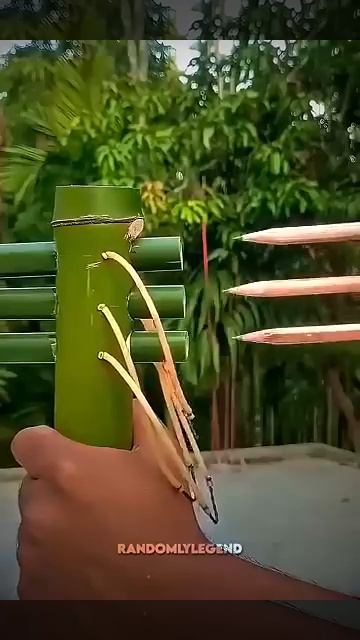 Стреляющие штуки из бамбука своими руками