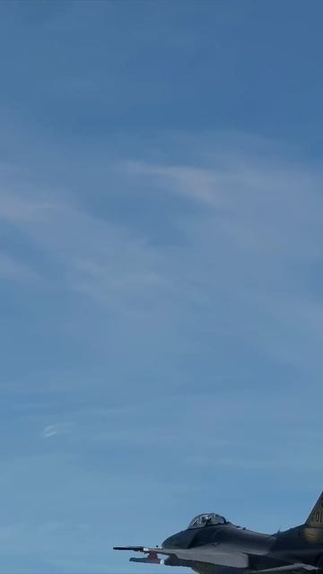 Take-off of a pair of F-16s from the highway strip #dcscoldwar #dcs #dcsworld #ugramedia #highway