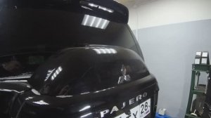 Шильдик pajero с алиэкспресс. Mitsubishi Pajero 4