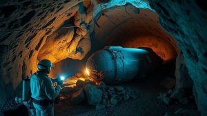 Геологи под рекой Енисей обнаружили древний тоннель с архивом прошлой цивилизации