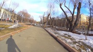 24-03-2026 прогулка по скверу  Богдана  Хмельницкого