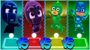 Герои в масках ⚡️ Coffin Dance в Tiles Hop lvl 24 - Мультик PJ Masks