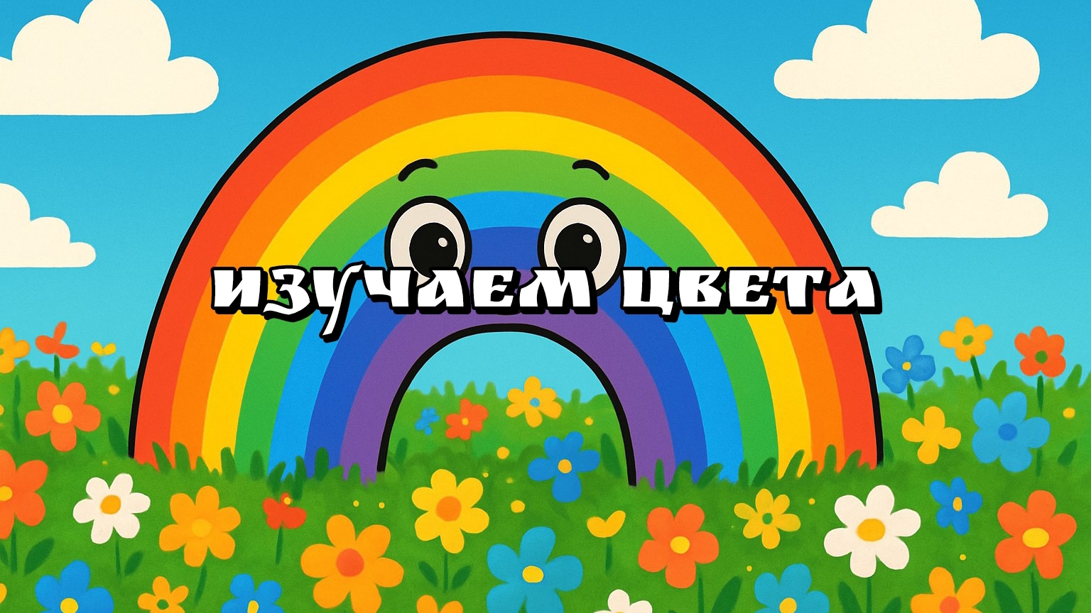 Учим цвета для малышей