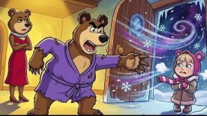 О боже... 😱 Медведь выбрал её вместо дружбы! Маша осталась одна | Фанфик