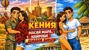 Кения: сафари в Масай Мара, Найроби и райский Диани Бич