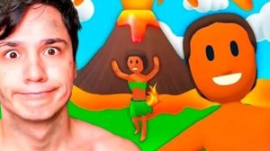 УРА МЫ СГОРЕЛИ В ЛАВЕ😑😱