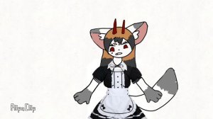 как я вам в костюме горничной?