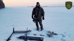 Мобильной огневой группой бригады «БАРС-Курск» с помощью дрона-ПВО «Елка» 21 марта 2026 был уничтоже