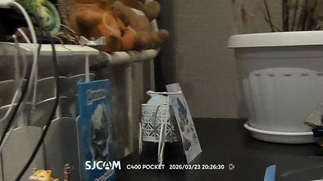экшен камера Sjcam C400 (пробное видео)
скоро сниму ещё несколько на улице и вечером