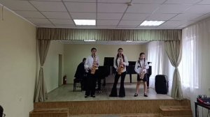 Олефир Варвара, Кателло Ева, Вагнер Вероника. Дж. Гершвин «О, леди, будьте добры»