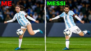 Celene Dept - Я воссоздала лучшие голы Месси